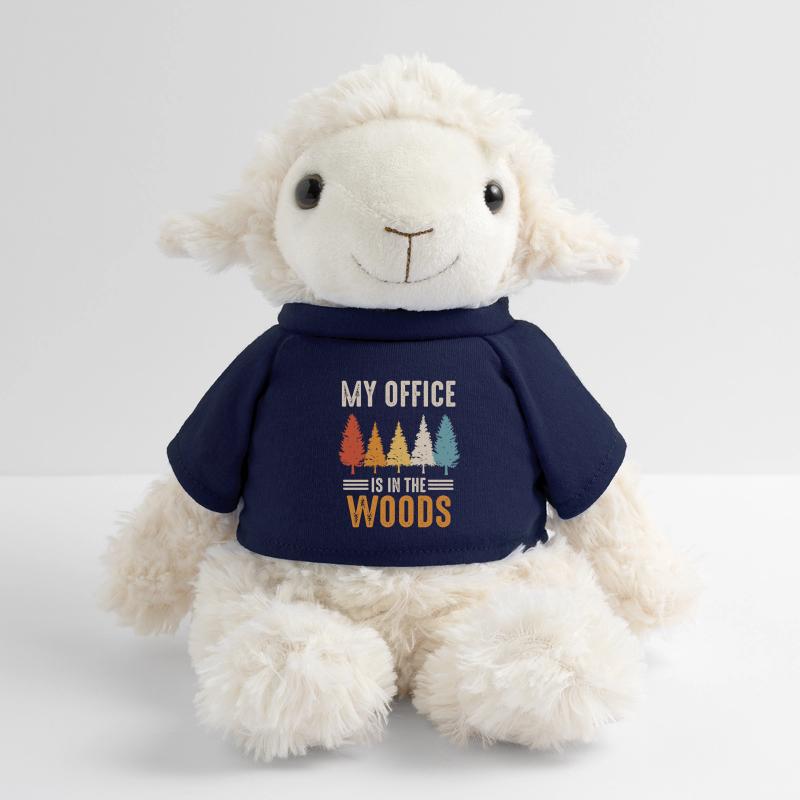 Bûcheron Whale Worker Chainsaw Axe Mouton en peluche Annika MiniFeet®