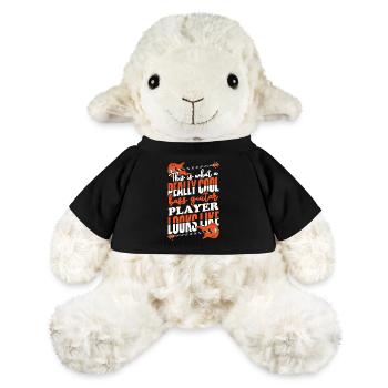 Bass Guitar Bass Bass Instrument - MiniFeet® Sheep Annika - black - Front