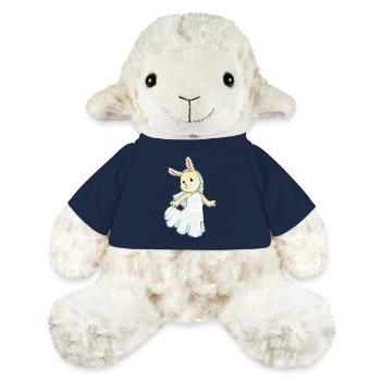 Hase Braut Schleier Hochzeit - MiniFeet® Schaf Annika - French Navy - Vorne