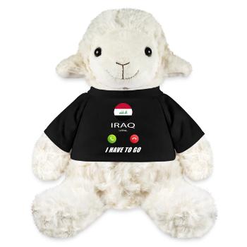 L’Irak appelle les drapeaux lusiger - Mouton en peluche Annika MiniFeet® - noir - Devant