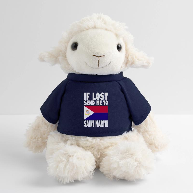 St. Martin Flag Saying MiniFeet® Sheep Annika