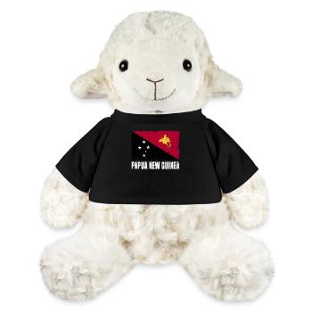 Drapeau de la Papouasie-Nouvelle-Guinée - Mouton en peluche Annika MiniFeet® - noir - Devant