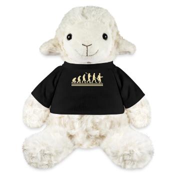 Évolution de l’architecte - Mouton en peluche Annika MiniFeet® - noir - Devant