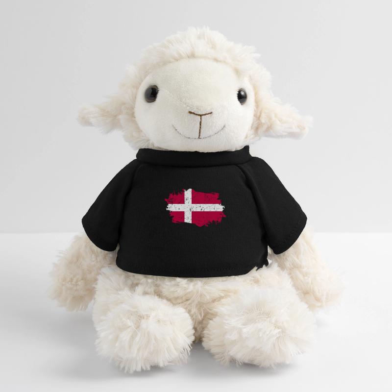 Drapeau du Danemark Grunge Drapeau du Danemark Mouton en peluche Annika MiniFeet®