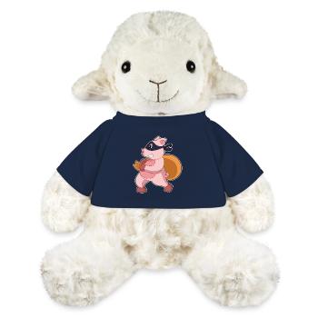 Pig Bandit Money Bag - MiniFeet® Sheep Annika - french navy - Front