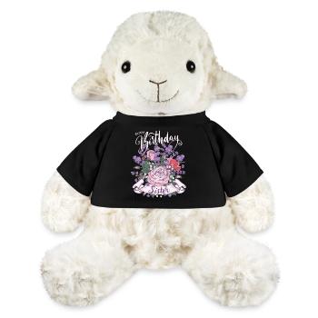 Joyeux anniversaire Sœur, Sœur Sœur Anniversaire - Mouton en peluche Annika MiniFeet® - noir - Devant