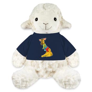 Giraffe Schal - MiniFeet® Schaf Annika - French Navy - Vorne