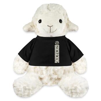 Geocaching Geocacher Geocache - MiniFeet® Schaf Annika - Schwarz - Vorne