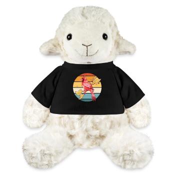 Cardinal Red Cardinal Vogel Red Cardinal - MiniFeet® Sheep Annika - black - Front