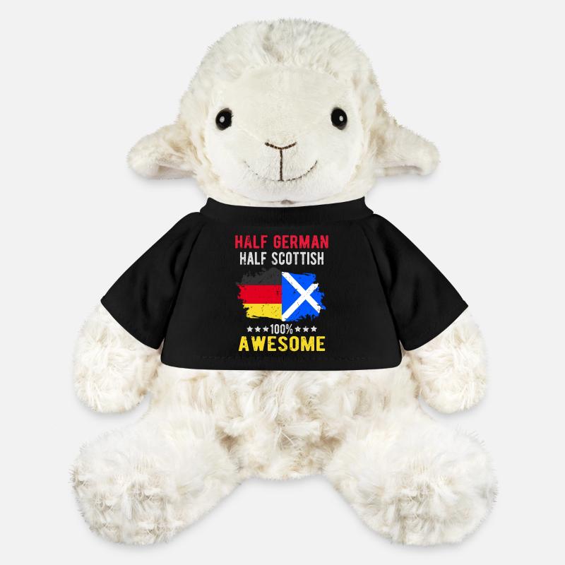Half German Half Scotsman - MiniFeet® Sheep Annika - black
