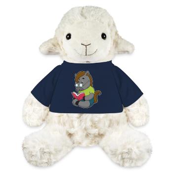 Lunettes de livre Horse Nerd - Mouton en peluche Annika MiniFeet® - bleu marine - Devant
