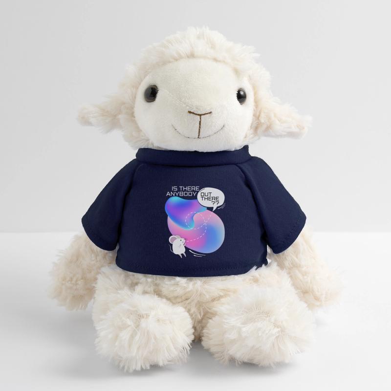 Souris dans l’espace, drôle de dicton Mouton en peluche Annika MiniFeet®