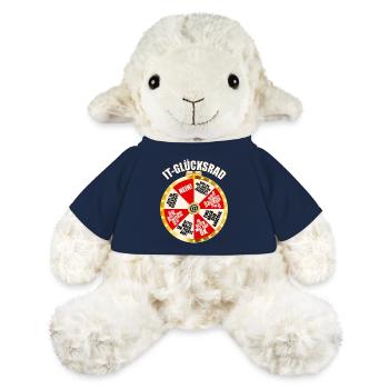 IT Support Glücksrad Service Desk IT Helpdesk Nerd - MiniFeet® Schaf Annika - French Navy - Vorne