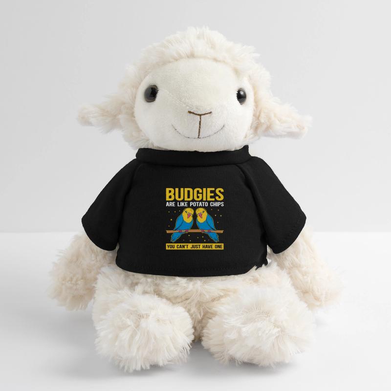 Cadeau de perruche du propriétaire de Budgerigar Mouton en peluche Annika MiniFeet®