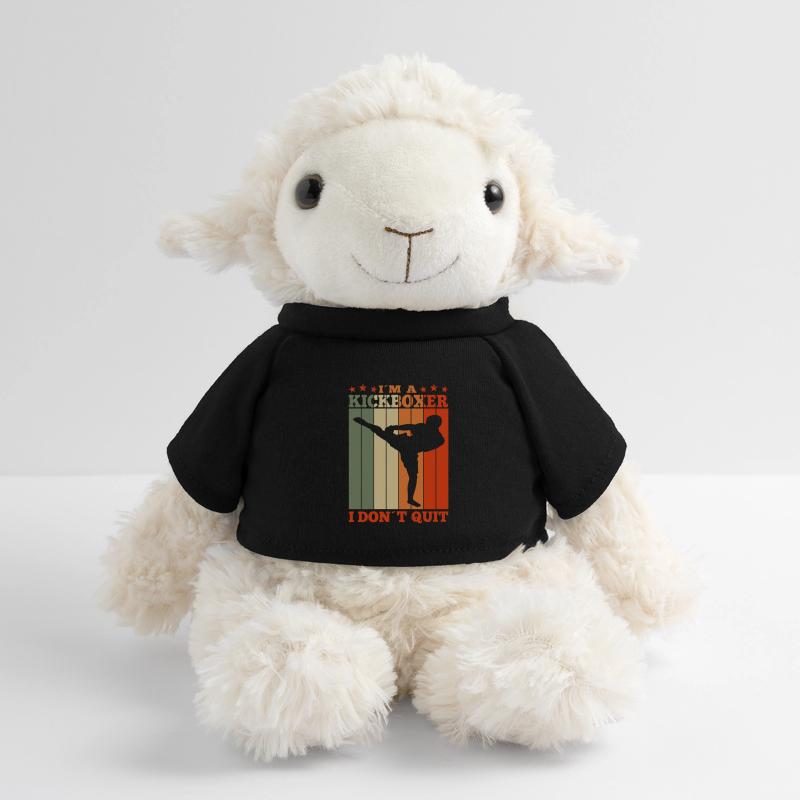 Kickboxing at A Kickboxer I Don't Quit Retro MiniFeet® Sheep Annika