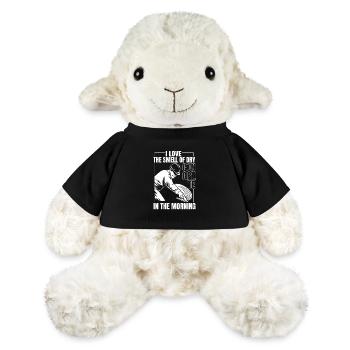 Concrete polisher Concrete paver Construction worker Beton Zeme - MiniFeet® Sheep Annika - black - Front