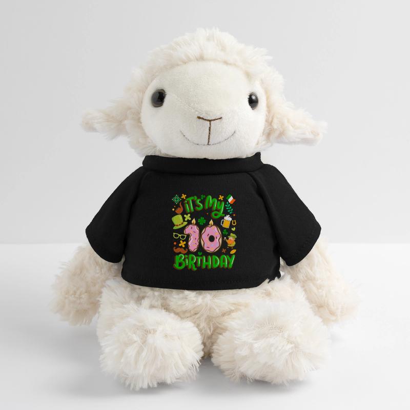 C’est mon beignet de vacances de 10 ans. Mouton en peluche Annika MiniFeet®