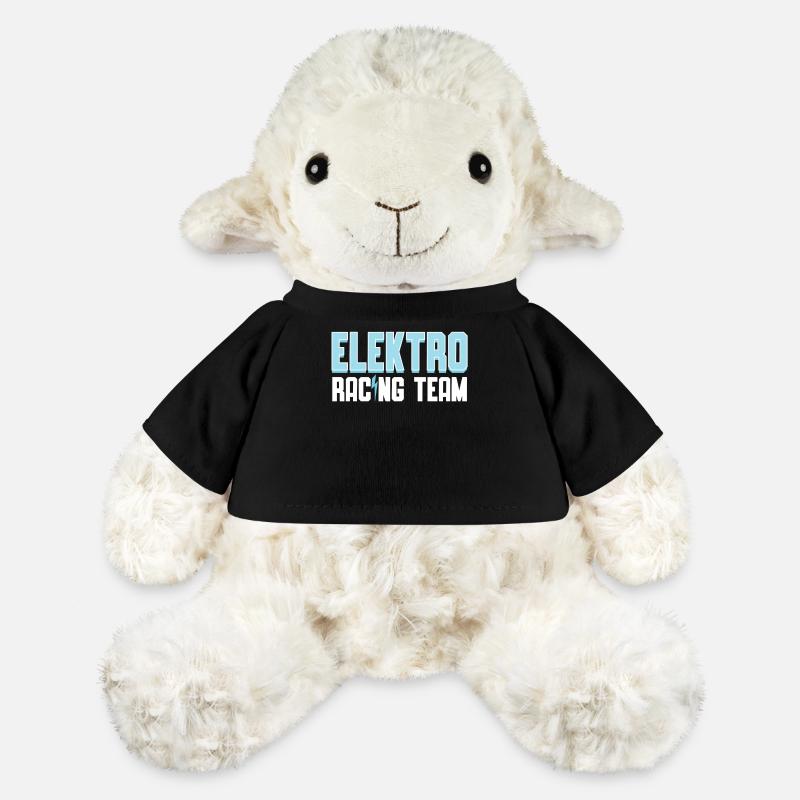 Electro Racing Team | Elbilskjorte | - MiniFeet®-fåret Annika - sort
