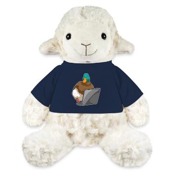 Ente Laptop - MiniFeet® Schaf Annika - French Navy - Vorne