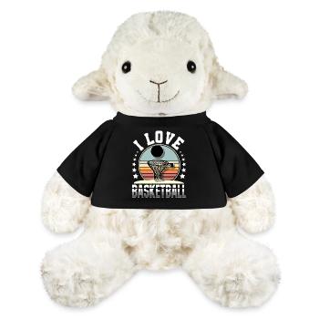 Basketball Basketballer - MiniFeet® Schaf Annika - Schwarz - Vorne