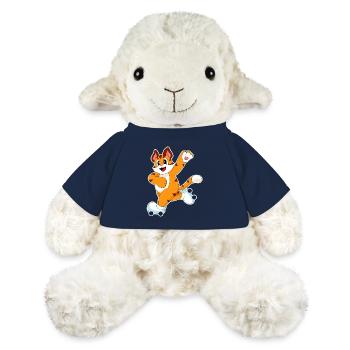 Patins à roulettes Tiger - Mouton en peluche Annika MiniFeet® - bleu marine - Devant