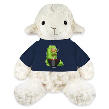 Cuisinière chenille cuisinière cuisinière de ramen - Mouton en peluche Annika MiniFeet® - bleu marine - Devant