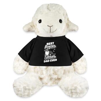 Chien Boston Bull Terrier Propriétaire de chien - Mouton en peluche Annika MiniFeet® - noir - Devant