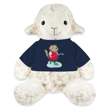 Hund Eishockey Eishockeyschläger - MiniFeet® Schaf Annika - French Navy - Vorne