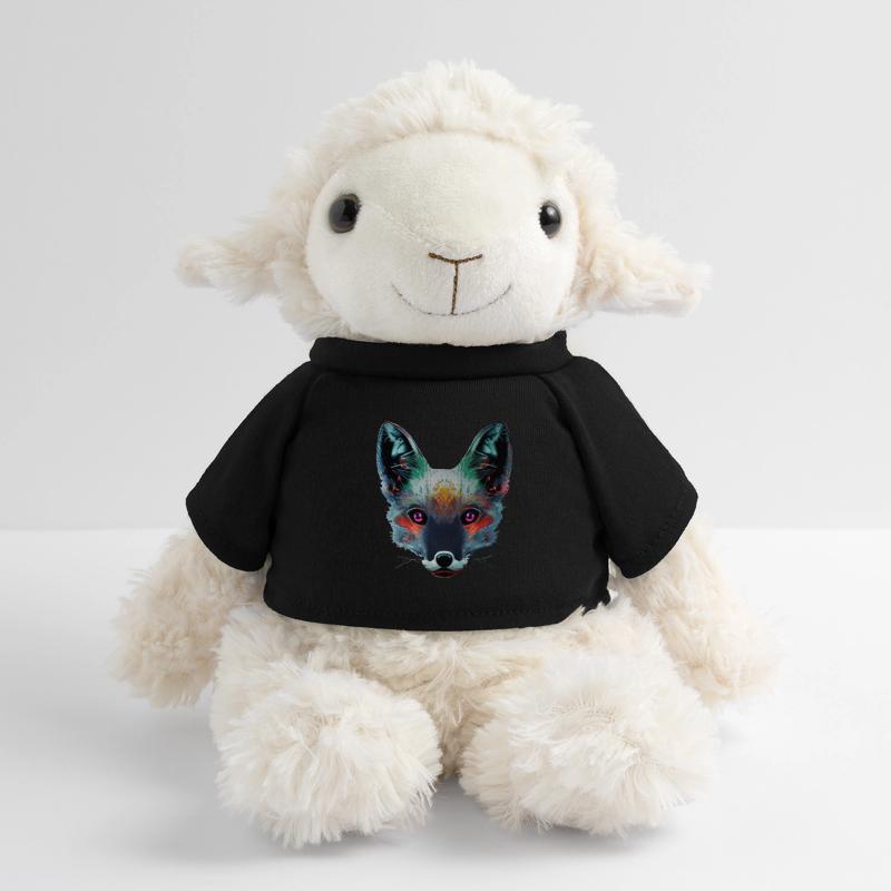 Neon Fox Head Art MiniFeet® Sheep Annika
