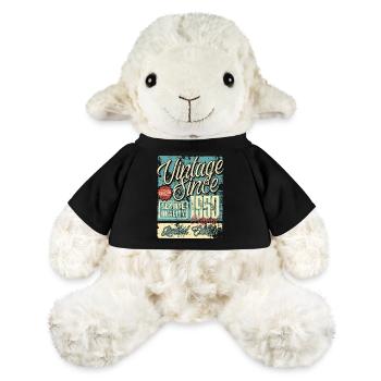 1950 Birthday vintage retro legend - MiniFeet® Sheep Annika - black - Front