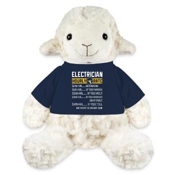 Electrician Gifts Electrician Hourly Rate - MiniFeet® Sheep Annika - french navy - Front