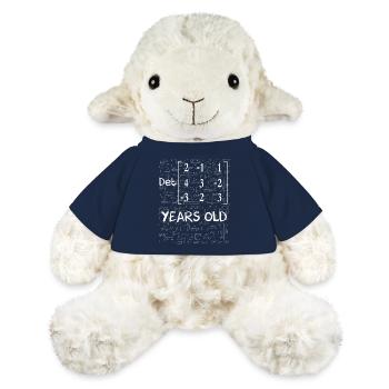 49. Geburtstag 49 Jahre Matrixdeterminante - MiniFeet® Schaf Annika - French Navy - Vorne