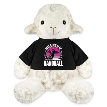 Handball Handballer - MiniFeet® Schaf Annika - Schwarz - Vorne
