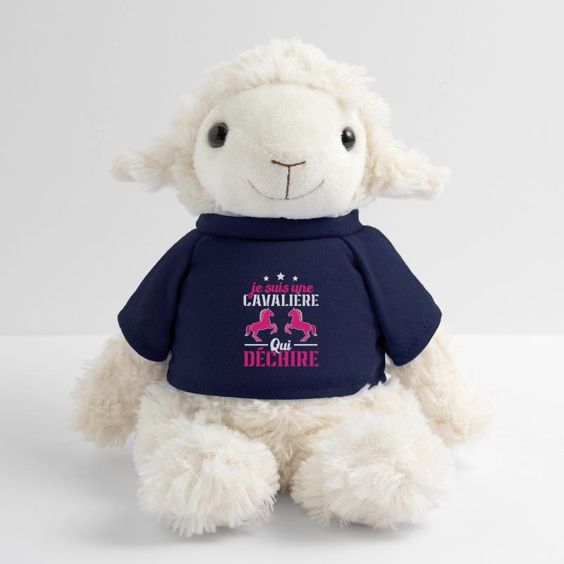 Ich bin ein Reiter, der Geschenke zerreißt MiniFeet® Schaf Annika