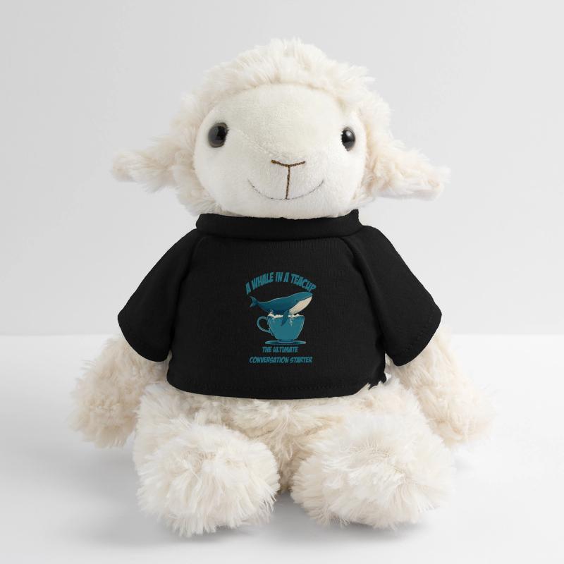 Whale in teacup conversation starter MiniFeet® Sheep Annika