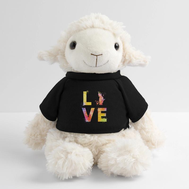 Les perroquets adorent Mouton en peluche Annika MiniFeet®