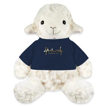 Wiesbaden Skyline Herzschlag Fan Herz Hessen Liebe - MiniFeet® Sheep Annika - french navy - Front