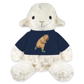 Capybara Jogger Jogging Sports - Mouton en peluche Annika MiniFeet® - bleu marine - Devant