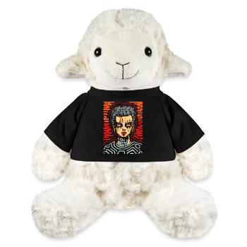 Le punk est bien vivant - Mouton en peluche Annika MiniFeet® - noir - Devant