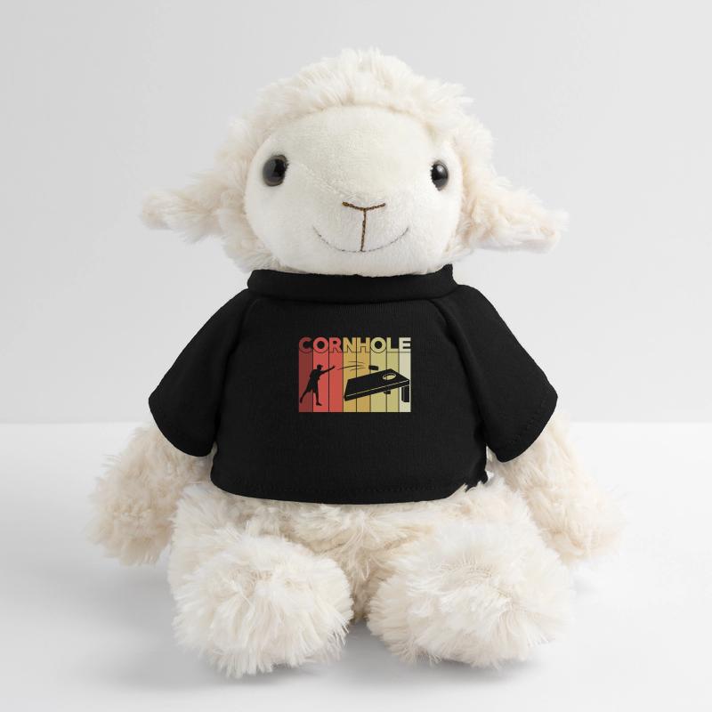 Cornhole Game Retro Mouton en peluche Annika MiniFeet®