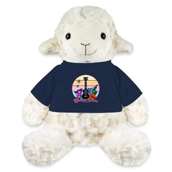 Ukulele Vibes Retro Tropic Circle - MiniFeet® Sheep Annika - french navy - Front