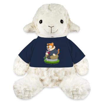 Lunettes de livres Tiger Nerd - Mouton en peluche Annika MiniFeet® - bleu marine - Devant