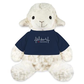 Freiburg im Breisgau Skyline Heartbeat Freiburger - MiniFeet® Sheep Annika - french navy - Front