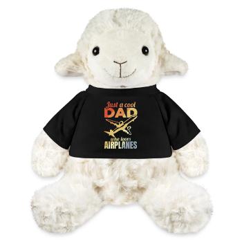 Airplane Father - MiniFeet® Sheep Annika - black - Front
