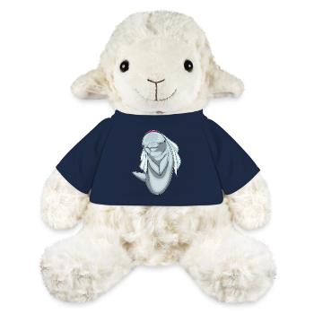 Delfin Braut Schleier Hochzeit - MiniFeet® Schaf Annika - French Navy - Vorne