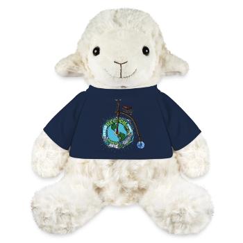 Eco Friendly Bike, Artistic Penny Farthing Bicycle - MiniFeet® Sheep Annika - french navy - Front
