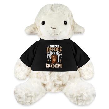 Kickboxer Coffee Before Thai Boxing Coffee Lover - MiniFeet® Schaf Annika - Schwarz - Vorne