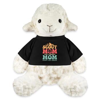 Scout Mom Coolness : au-dessus et au-delà du t-shirt - Mouton en peluche Annika MiniFeet® - noir - Devant