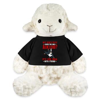 Why bench press when you can Aikido? - MiniFeet® Sheep Annika - black - Front