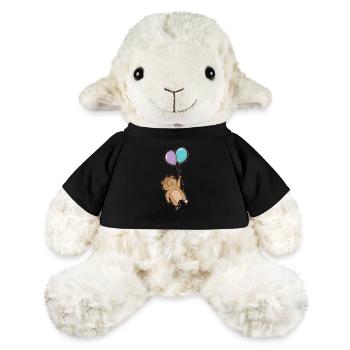 Lemming with balloons rodent - MiniFeet® Sheep Annika - black - Front